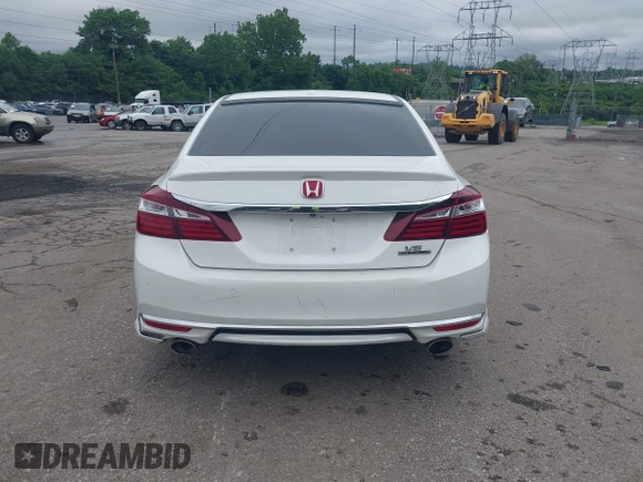 2016 Honda Accord Touring with VIN 1HGCR3F90GA020734, listed as a IAAI auction lot 42474951 with 126,304 mi miles and . Bid and sale history available at DreamBid. Image 17.