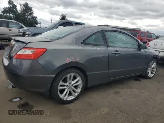 2010 Honda Civic Cpe LX with VIN 2HGFG1B68AH504775, listed as a Copart auction lot 53284265 with 216,785 mi miles and Salvage Title. Bid and sale history available at carsss.com. Image 3.