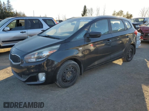 2014 Kia Rondo LX with VIN KNAHT8A36E7029211, listed as a Copart auction lot 41401505 with 172,257 mi miles and Clean Title. Bid and sale history available at carsss.com. Image 1.