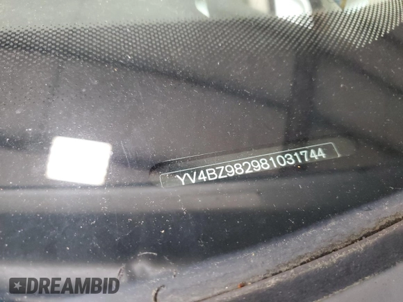 2008 Volvo XC70 z VIN YV4BZ982981031744, wystawiony jako Copart lot #55879525 z przebiegiem 207 436 mil mil oraz Szkoda całkowita • Salvage title. Historia ofert i sprzedaży dostępna na DreamBid. Obrazek 12.