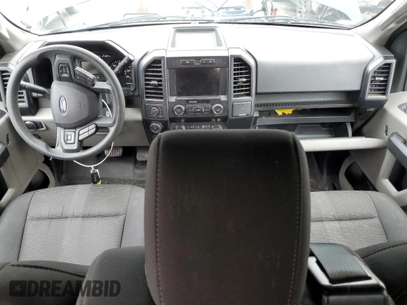 2019 Ford F-150 XL with VIN 1FTEX1EP0KKC22297, listed as a Copart auction lot 47800195 with 96,819 mi miles and Salvage Title. Bid and sale history available at carsss.com. Image 8.