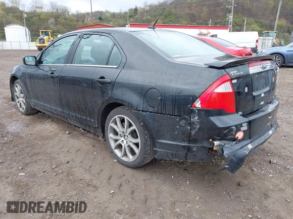 2012 Ford Fusion SEL with VIN 3FAHP0JA9CR375921, listed as a IAAI auction lot 42043626 with 147,838 mi miles. Bid and sale history available at carsss.com. Image 3.