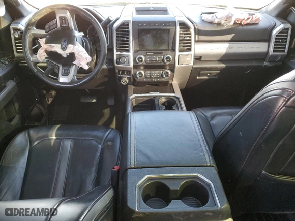 2020 Ford Super Duty F-250 SRW XL with VIN 1FT7W2BT3LEC16075, listed as a Copart auction lot 42344515 with 0 mi miles and Salvage Title. Bid and sale history available at carsss.com. Image 8.