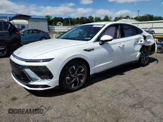 2024 Hyundai Sonata SEL z VIN KMHL64JA1RA408651, wystawiony jako Copart lot #57152805 z przebiegiem 6 667 mil mil oraz Szkoda całkowita • Salvage title. Historia ofert i sprzedaży dostępna na DreamBid. Obrazek 1.