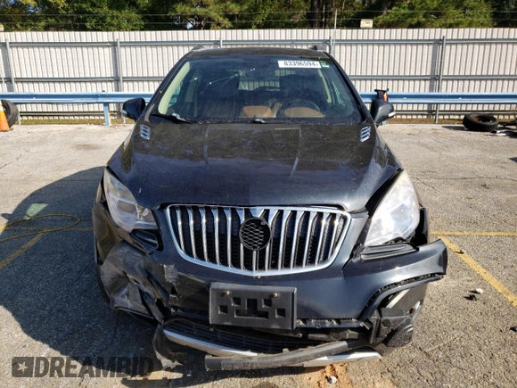 2016 Buick Encore Leather with VIN KL4CJCSB1GB553243, listed as a Copart auction lot 83396594 with 122,530 mi miles and Salvage Title. Bid and sale history available at DreamBid. Image 5.