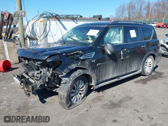 2017 Nissan Armada SV z VIN JN8AY2NC2H9504072, wystawiony jako IAAI lot #41660343 z przebiegiem 106 316 mil mil oraz . Historia ofert i sprzedaży dostępna na DreamBid. Obrazek 17.