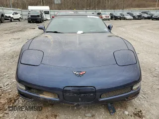 2001 Chevrolet Corvette with VIN 1G1YY22G515121394, listed as a Copart auction lot 47123245 with 0 mi miles and Salvage Title. Bid and sale history available at carsss.com. Image 5.