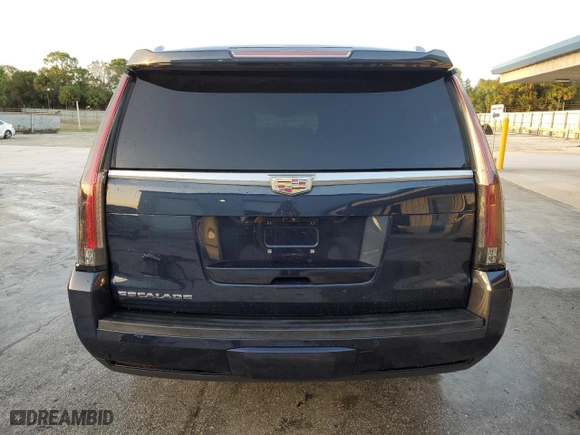 2017 Cadillac Escalade ESV Platinum with VIN 1GYS4KKJ5HR286959, listed as a Copart auction lot 78811494 with 102,811 mi miles and Salvage Title. Bid and sale history available at carsss.com. Image 6.