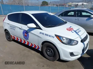 2012 Hyundai Accent GS with VIN KMHCT5AEXCU051493, listed as a IAAI auction lot 41666634 with 176,293 mi miles. Bid and sale history available at carsss.com. Image 1.