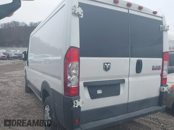 2017 Ram ProMaster Cargo with VIN 3C6TRVAG5HE534357, listed as a IAAI auction lot 41405041 with 133,119 mi miles and . Bid and sale history available at DreamBid. Image 3.