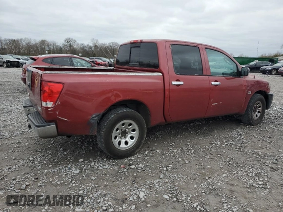 2004 Nissan Titan LE with VIN 1N6AA07AX4N545905, listed as a Copart auction lot 87151224 with 271,081 mi miles and Salvage Title. Bid and sale history available at DreamBid. Image 3.