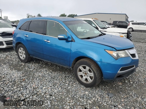2011 Acura MDX with VIN 2HNYD2H25BH538615, listed as a Copart auction lot 55720815 with 199,915 mi miles and Salvage title. Bid and sale history available at DreamBid. Image 4.