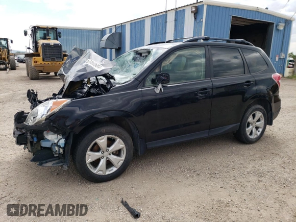2016 Subaru Forester 2.5i Premium with VIN JF2SJADC8GH460195, listed as a Copart auction lot 57060684 with 117,633 mi miles and Salvage Title. Bid and sale history available at carsss.com. Image 1.