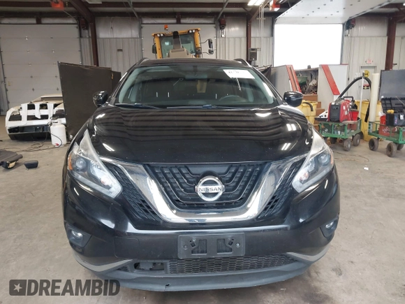 2018 Nissan Murano SL with VIN 5N1AZ2MH7JN132341, listed as a IAAI auction lot 41838334 with 79,516 mi miles. Bid and sale history available at carsss.com. Image 12.