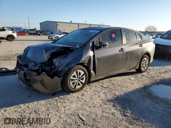 2018 Toyota Prius Two with VIN JTDKBRFU0J3083091, listed as a Copart auction lot 47052605 with Not Provided miles and Salvage Title. Bid and sale history available at DreamBid. Image 1.