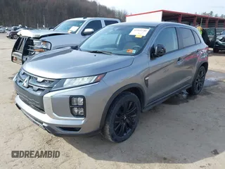 2024 Mitsubishi Outlander Sport S with VIN JA4ARUAU2RU001654, listed as a IAAI auction lot 41861240 with 37,048 mi miles. Bid and sale history available at carsss.com. Image 2.