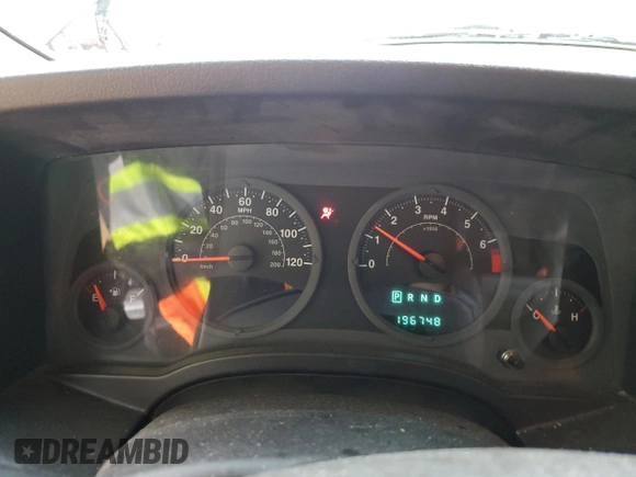 2007 Jeep Patriot Sport with VIN 1J8FT28W37D378394, listed as a Copart auction lot 51104535 with 196,748 mi miles and Salvage Title. Bid and sale history available at DreamBid. Image 9.
