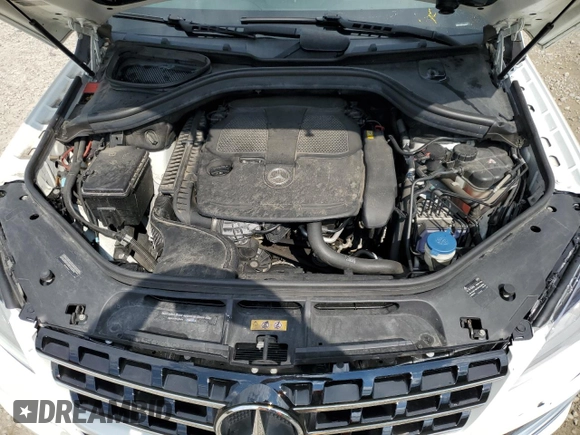 2015 Mercedes-Benz M 350 with VIN 4JGDA5HB8FA582087, listed as a Copart auction lot 62895635 with 95,928 mi miles and Salvage title. Bid and sale history available at DreamBid. Image 12.