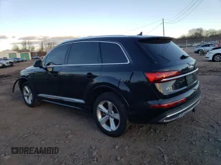 2020 Audi Q7 Premium with VIN WA1AXAF76LD000148, listed as a Copart auction lot 82021223 with 63,050 mi miles. Bid and sale history available at carsss.com. Image 2.