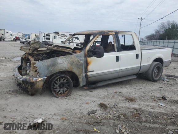 2003 Ford Super Duty F-250 XL with VIN 1FTNW20F53EA73053, listed as a Copart auction lot 82492454 with 0 mi miles and Non Repairable. Bid and sale history available at carsss.com. Image 1.