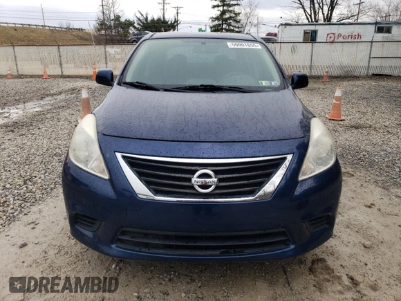2014 Nissan Versa SV with VIN 3N1CN7AP8EL813232, listed as a Copart auction lot 50001655 with 111,305 mi miles and Clean Title. Bid and sale history available at DreamBid. Image 5.