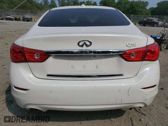 2017 Infiniti Q50 Premium z VIN JN1EV7AP1HM734018, wystawiony jako Copart lot #59952405 z przebiegiem 101 472 mil mil oraz Szkoda całkowita • Salvage title. Historia ofert i sprzedaży dostępna na DreamBid. Obrazek 6.