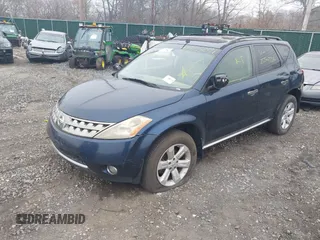 2007 Nissan Murano S with VIN JN8AZ08W47W654840, listed as a IAAI auction lot 41925091 with Not Provided miles and . Bid and sale history available at carsss.com. Image 2.