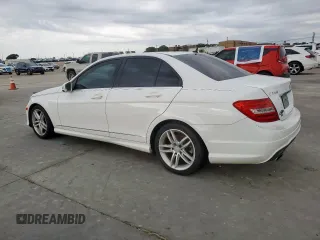 2014 Mercedes-Benz C 250 Sport with VIN WDDGF4HB4ER305780, listed as a Copart auction lot 55568075 with 138,153 mi miles and Clean Title. Bid and sale history available at DreamBid. Image 2.