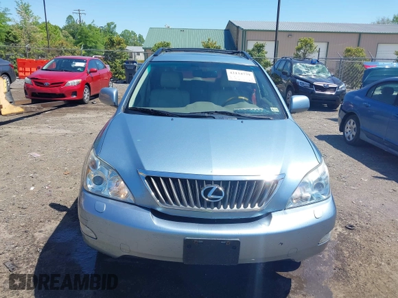 2008 Lexus RX with VIN 2T2HK31U28C057037, listed as a IAAI auction lot 42134779 with 191,968 mi miles. Bid and sale history available at carsss.com. Image 12.