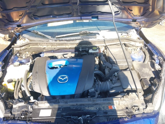 2013 Mazda Mazda3 i Grand Touring with VIN JM1BL1WP6D1774313, listed as a IAAI auction lot 41289254 with 105,283 mi miles. Bid and sale history available at carsss.com. Image 10.