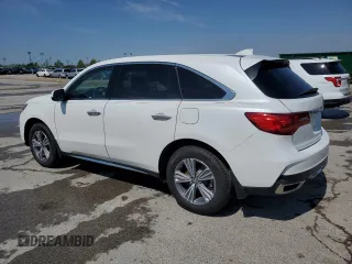 2020 Acura MDX with VIN 5J8YD4H36LL043842, listed as a Copart auction lot 53563845 with 50,071 mi miles and Salvage title. Bid and sale history available at DreamBid. Image 2.