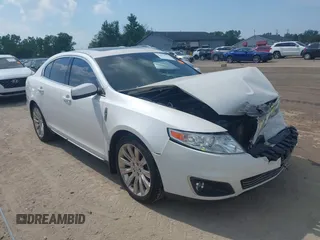 2011 Lincoln MKS EcoBoost with VIN 1LNHL9FT8BG604109, listed as a IAAI auction lot 42576713 with 129,024 mi miles and . Bid and sale history available at DreamBid. Image 1.