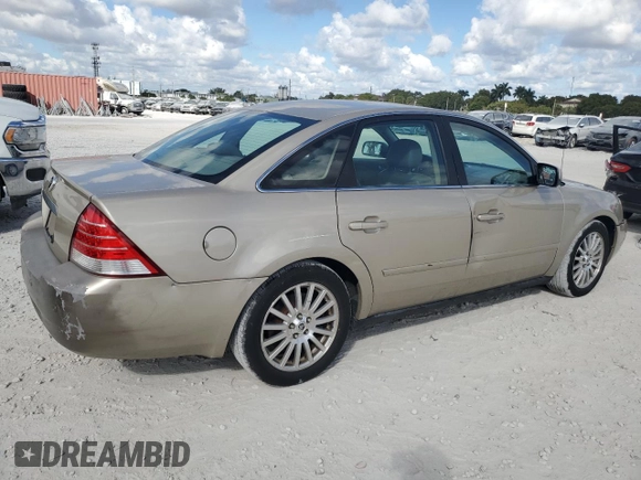 2006 Mercury Montego Premier z VIN 1MEHM42146G607991, wystawiony jako Copart lot #44537745 z przebiegiem 97 499 mil mil oraz Czysty tytuł • Clean title. Historia ofert i sprzedaży dostępna na DreamBid. Obrazek 3.