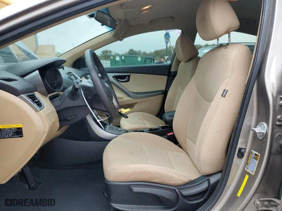 2013 Hyundai Elantra GLS PZEV with VIN 5NPDH4AE6DH344646, listed as a Copart auction lot 45891415 with 139,551 mi miles and Salvage Title. Bid and sale history available at carsss.com. Image 7.