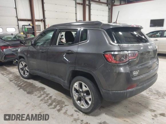 2021 Jeep Compass Limited with VIN 3C4NJDCB3MT572437, listed as a IAAI auction lot 41205095 with Not Provided miles and . Bid and sale history available at carsss.com. Image 3.