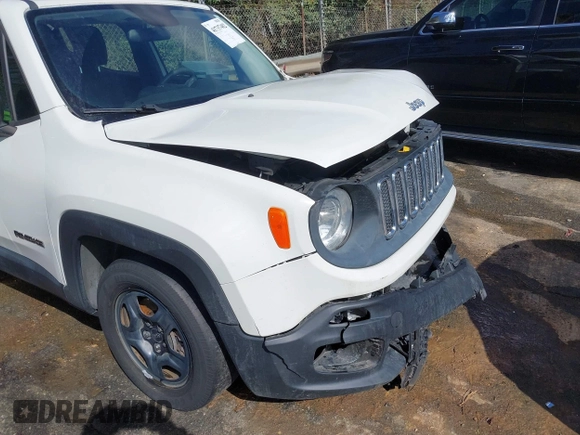 2017 Jeep Renegade Sport with VIN ZACCJAAB1HPE49242, listed as a IAAI auction lot 41737402 with 95,418 mi miles and . Bid and sale history available at DreamBid. Image 18.
