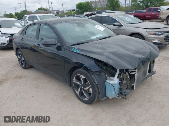 2023 Hyundai Elantra SEL with VIN KMHLS4AG2PU575872, listed as a IAAI auction lot 41878999 with 42,448 mi miles and . Bid and sale history available at DreamBid. Image 1.
