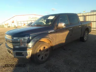 2018 Ford F-150 XL with VIN 1FTEW1CG0JKD04292, listed as a IAAI auction lot 41245394 with 155,368 mi miles. Bid and sale history available at carsss.com. Image 22.