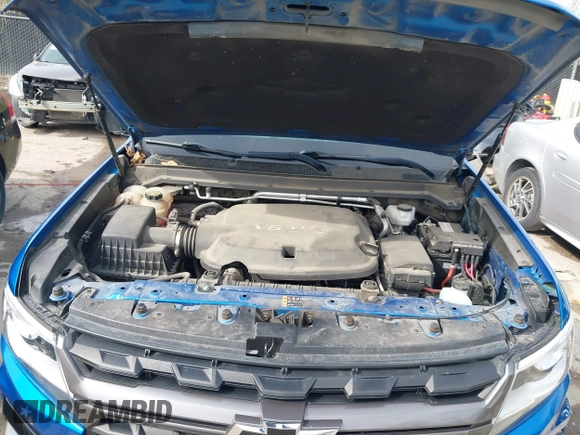 2021 Chevrolet Colorado 4WD Z71 z VIN 1GCGTDEN4M1212479, wystawiony jako IAAI lot #41937713 z przebiegiem 56 164 mil mil oraz . Historia ofert i sprzedaży dostępna na DreamBid. Obrazek 10.