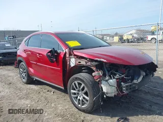 2015 Lexus NX 200t with VIN JTJBARBZXF2012186, listed as a IAAI auction lot 41768256 with 153,919 mi miles and . Bid and sale history available at DreamBid. Image 1.