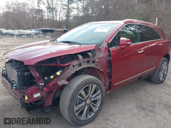 2020 Cadillac XT5 Premium Luxury FWD with VIN 1GYKNCRS3LZ226334, listed as a IAAI auction lot 41886700 with 86,736 mi miles. Bid and sale history available at carsss.com. Image 18.