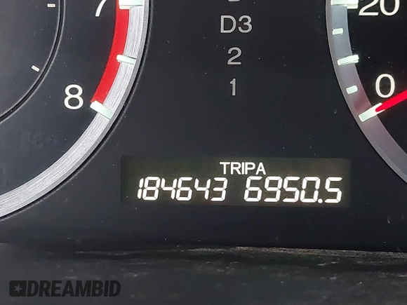 2010 Honda Accord EX-L with VIN 1HGCP3F86AA016398, listed as a IAAI auction lot 41701928 with 184,643 mi miles and . Bid and sale history available at DreamBid. Image 7.
