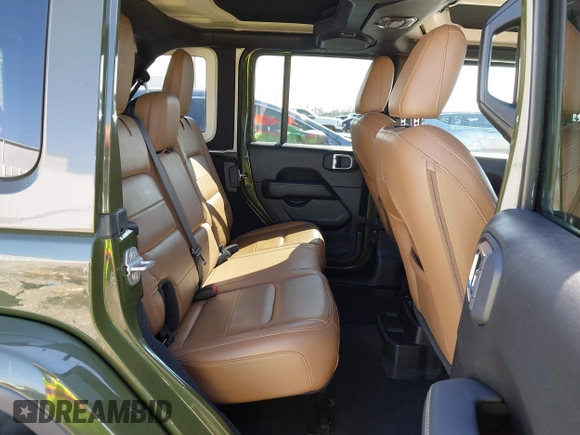 2020 Jeep Wrangler Unlimited Sahara High Altitude with VIN 1C4HJXEG8LW283103, listed as a IAAI auction lot 41830769 with 39,447 mi miles and . Bid and sale history available at DreamBid. Image 8.