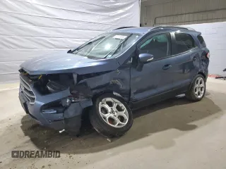2021 Ford EcoSport SE with VIN MAJ6S3GL8MC437244, listed as a Copart auction lot 53630055 with 46,241 mi miles and Salvage title. Bid and sale history available at DreamBid. Image 1.