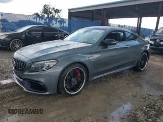 2021 Mercedes-Benz C with VIN W1KWJ8HB1MG077684, listed as a Copart auction lot 68892704 with 21,800 mi miles and Non repairable. Bid and sale history available at DreamBid. Image 1.