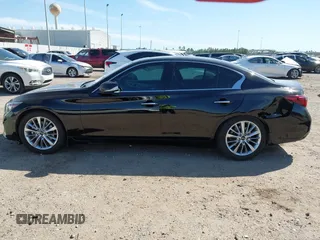 2021 Infiniti Q50 3.0t LUXE with VIN JN1EV7BP8MM700070, listed as a IAAI auction lot 41713519 with 75,333 mi miles. Bid and sale history available at carsss.com. Image 15.