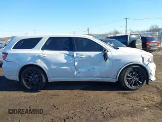 2020 Dodge Durango R/T with VIN 1C4SDJCT9LC125025, listed as a IAAI auction lot 41428783 with 62,589 mi miles and . Bid and sale history available at DreamBid. Image 13.