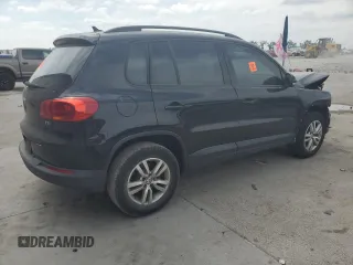 2017 Volkswagen Tiguan S with VIN WVGAV7AX8HK038419, listed as a Copart auction lot 53776155 with 72,006 mi miles and Salvage Title. Bid and sale history available at DreamBid. Image 3.