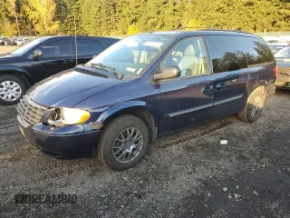 2006 Chrysler Town & Country LWB Touring with VIN 2A4GP54L36R818682, listed as a Copart auction lot 79756804 with 166,227 mi miles and Salvage Title. Bid and sale history available at carsss.com. Image 1.