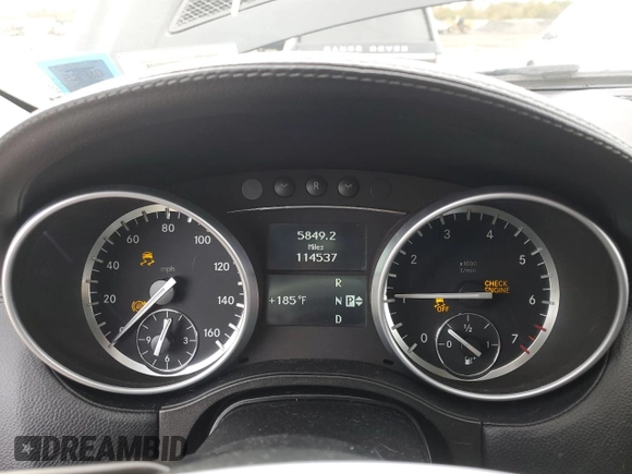 2012 Mercedes-Benz GL-Class GL 550 with VIN 4JGBF8GE7CA784498, listed as a Copart auction lot 45572265 with 114,537 mi miles and Salvage Title. Bid and sale history available at carsss.com. Image 9.